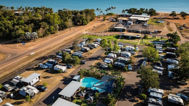 Dundee Beach Holiday Park Powered & Unpowered caravan sites