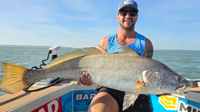 Dundee Beach Jew Fish Barra or Blue Fishing Charters Dundee Beach