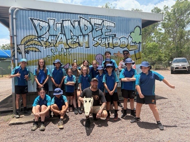 Wildman at Dundee Beach School